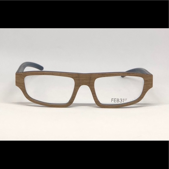 FEB31st Brown & Navy Eyeglasses // 50 20 140 - Picture 2 of 7